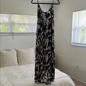 Mikoh Black and White Biarritz Maxi Dress Size 2